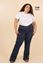 Immagine di CURVY GIRL FLARED STRETCH BLUE JEANS